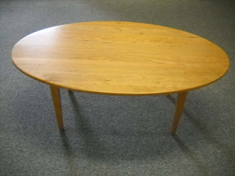 Shaker Furniture Of Maine Cherry Oval Coffee Table Cherry Oval Coffee Table