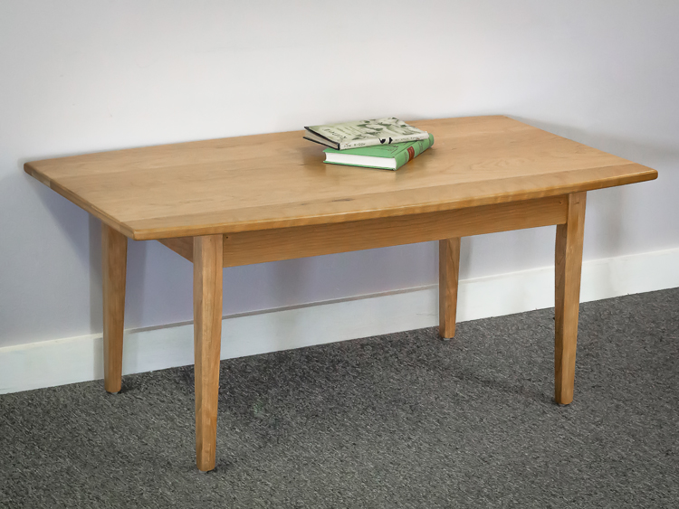 Shaker Furniture Of Maine Cherry Boat Coffee Table