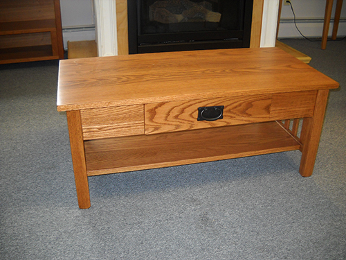 Shaker Furniture Of Maine Oak Mission Coffee Table