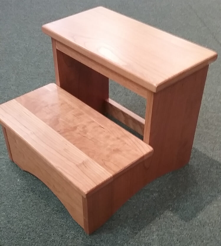 Shaker Furniture Of Maine Cherry Two Step Stool